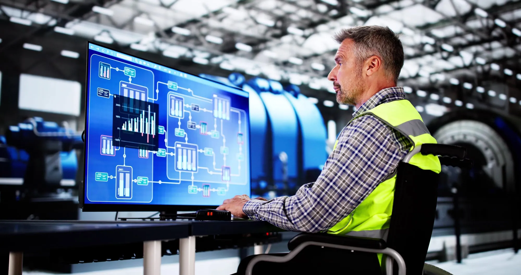 Control panel and telemetry display for a gasification system